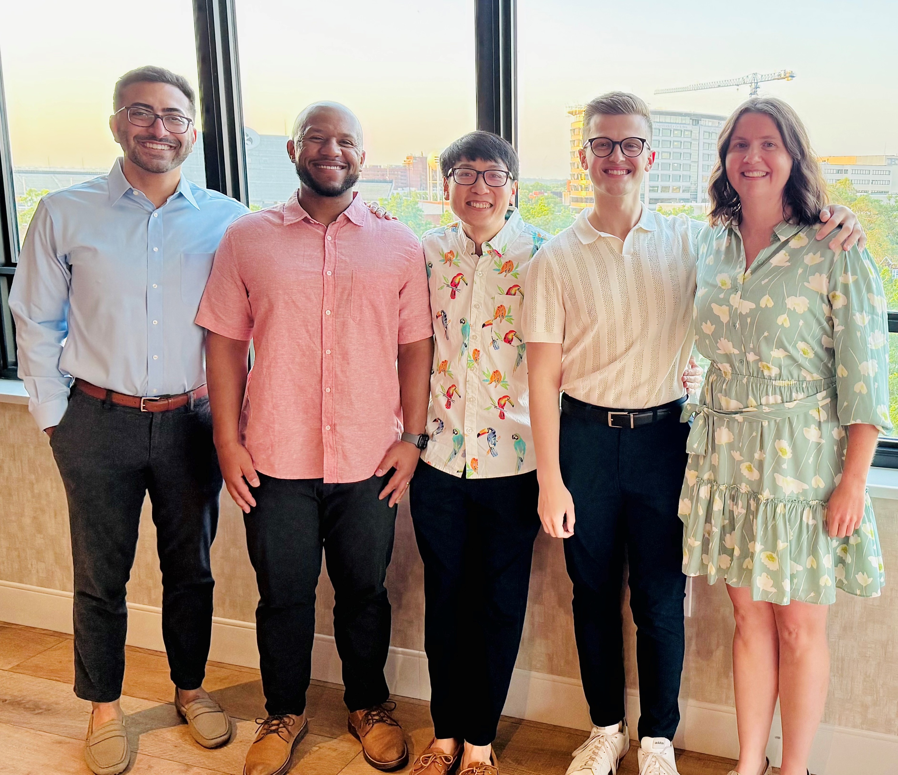 Group photo of 2025 Dermatology Residency Graduates